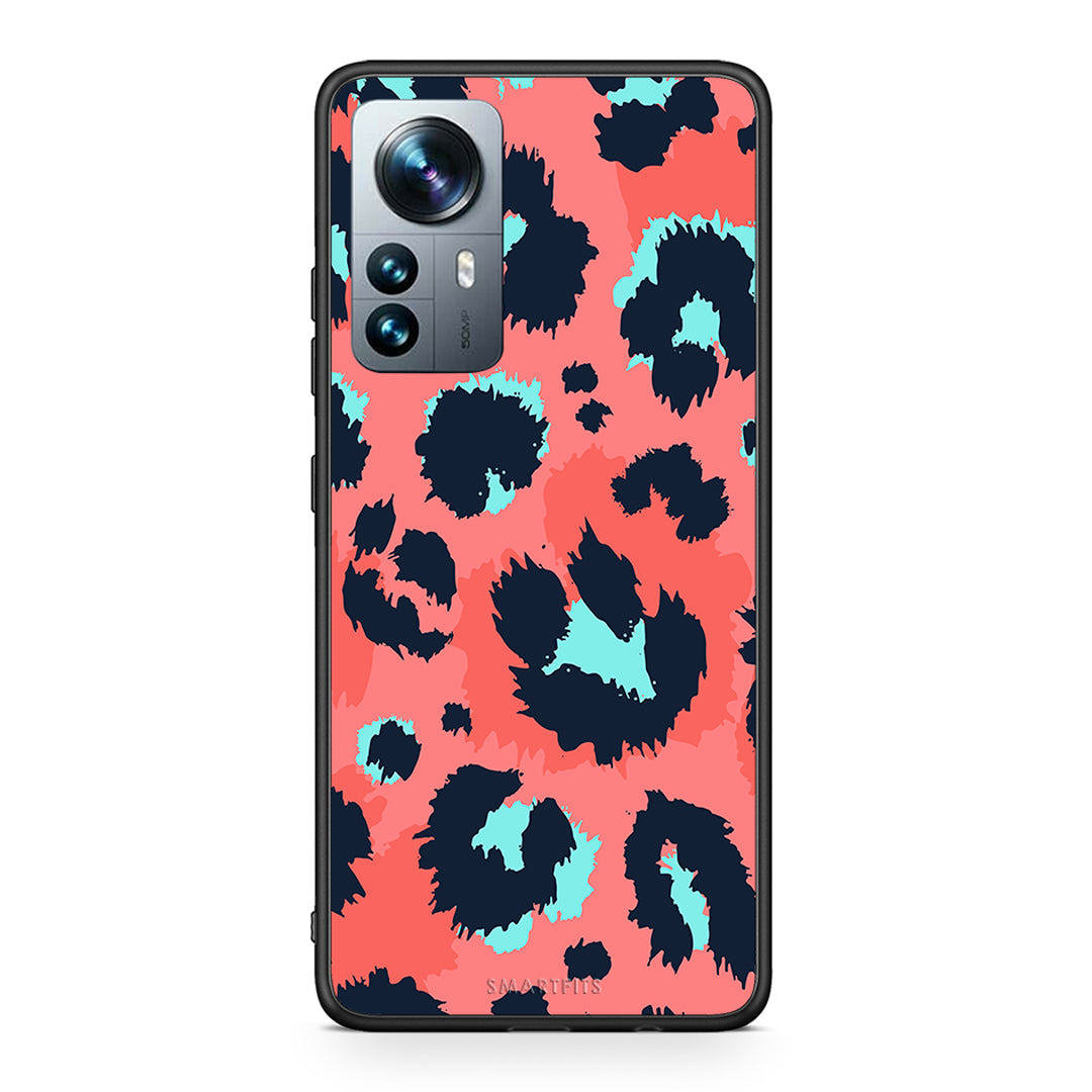 22 - Xiaomi 12 Pro Pink Leopard Animal case, cover, bumper
