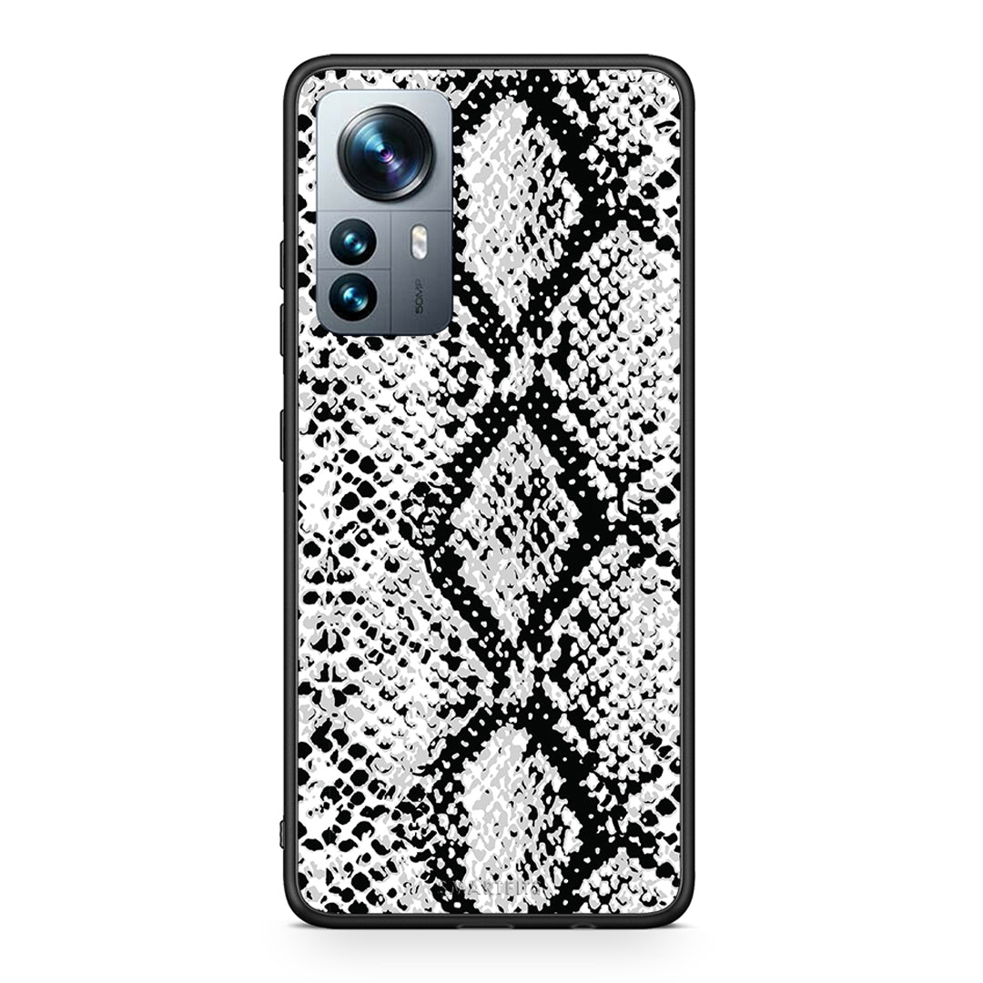 24 - Xiaomi 12 Pro White Snake Animal case, cover, bumper