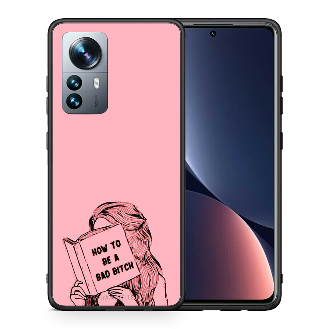 Θήκη Xiaomi 12 Pro Bad Bitch από τη Smartfits με σχέδιο στο πίσω μέρος και μαύρο περίβλημα | Xiaomi 12 Pro Bad Bitch case with colorful back and black bezels
