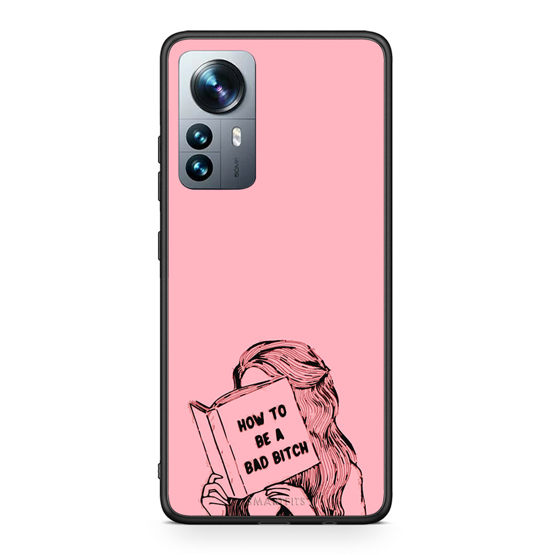 Xiaomi 12 Pro Bad Bitch θήκη από τη Smartfits με σχέδιο στο πίσω μέρος και μαύρο περίβλημα | Smartphone case with colorful back and black bezels by Smartfits