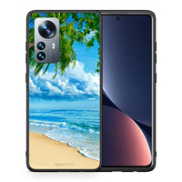 Thumbnail for Θήκη Xiaomi 12 Pro Beautiful Beach από τη Smartfits με σχέδιο στο πίσω μέρος και μαύρο περίβλημα | Xiaomi 12 Pro Beautiful Beach case with colorful back and black bezels