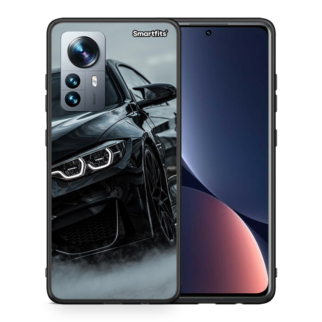 Θήκη Xiaomi 12 Pro Black BMW από τη Smartfits με σχέδιο στο πίσω μέρος και μαύρο περίβλημα | Xiaomi 12 Pro Black BMW case with colorful back and black bezels