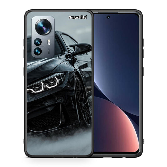 Θήκη Xiaomi 12 Pro Black BMW από τη Smartfits με σχέδιο στο πίσω μέρος και μαύρο περίβλημα | Xiaomi 12 Pro Black BMW case with colorful back and black bezels