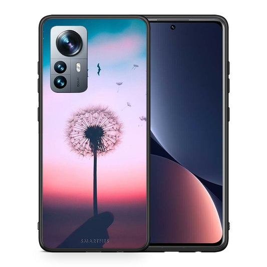 Θήκη Xiaomi 12 Pro Wish Boho από τη Smartfits με σχέδιο στο πίσω μέρος και μαύρο περίβλημα | Xiaomi 12 Pro Wish Boho case with colorful back and black bezels
