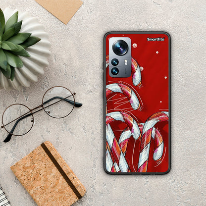 Candy Cane - Xiaomi 12 Pro θήκη