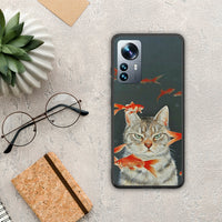 Thumbnail for Cat Goldfish - Xiaomi 12 Pro θήκη