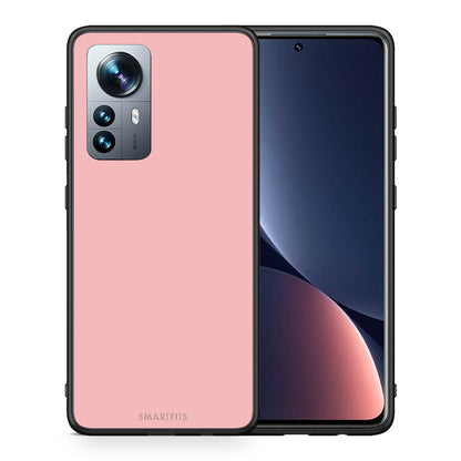 Θήκη Xiaomi 12 Pro Nude Color από τη Smartfits με σχέδιο στο πίσω μέρος και μαύρο περίβλημα | Xiaomi 12 Pro Nude Color case with colorful back and black bezels