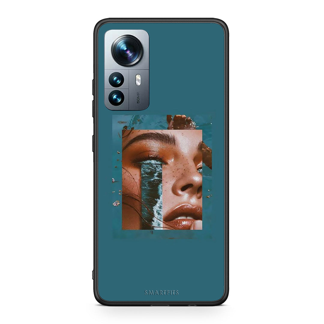 Xiaomi 12 Pro Cry An Ocean θήκη από τη Smartfits με σχέδιο στο πίσω μέρος και μαύρο περίβλημα | Smartphone case with colorful back and black bezels by Smartfits