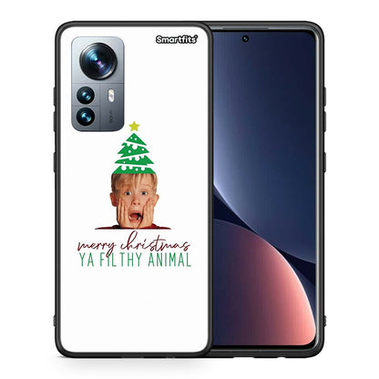 Θήκη Xiaomi 12 Pro Filthy Animal από τη Smartfits με σχέδιο στο πίσω μέρος και μαύρο περίβλημα | Xiaomi 12 Pro Filthy Animal case with colorful back and black bezels