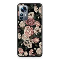 Thumbnail for 4 - Xiaomi 12 Pro Wild Roses Flower case, cover, bumper