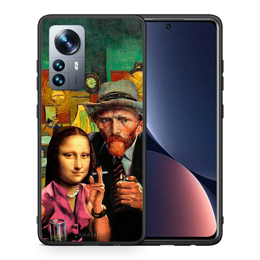 Θήκη Xiaomi 12 Pro Funny Art από τη Smartfits με σχέδιο στο πίσω μέρος και μαύρο περίβλημα | Xiaomi 12 Pro Funny Art case with colorful back and black bezels