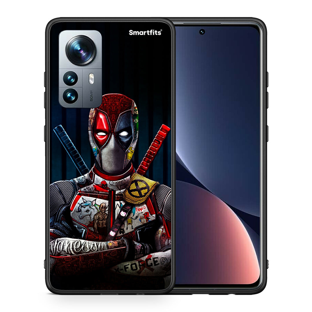 Θήκη Xiaomi 12 Pro Funny Guy από τη Smartfits με σχέδιο στο πίσω μέρος και μαύρο περίβλημα | Xiaomi 12 Pro Funny Guy case with colorful back and black bezels