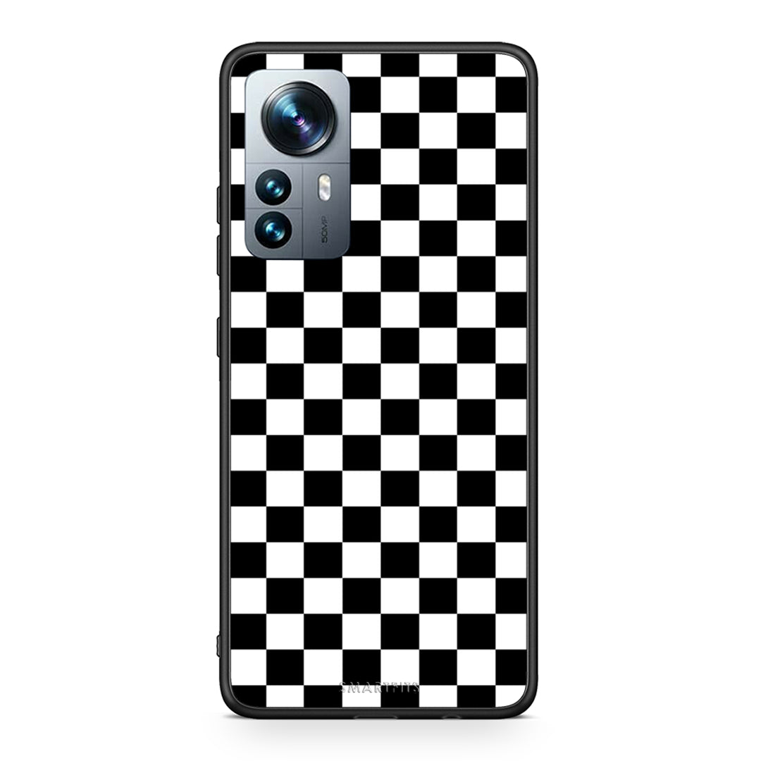 4 - Xiaomi 12 Pro Squares Geometric case, cover, bumper