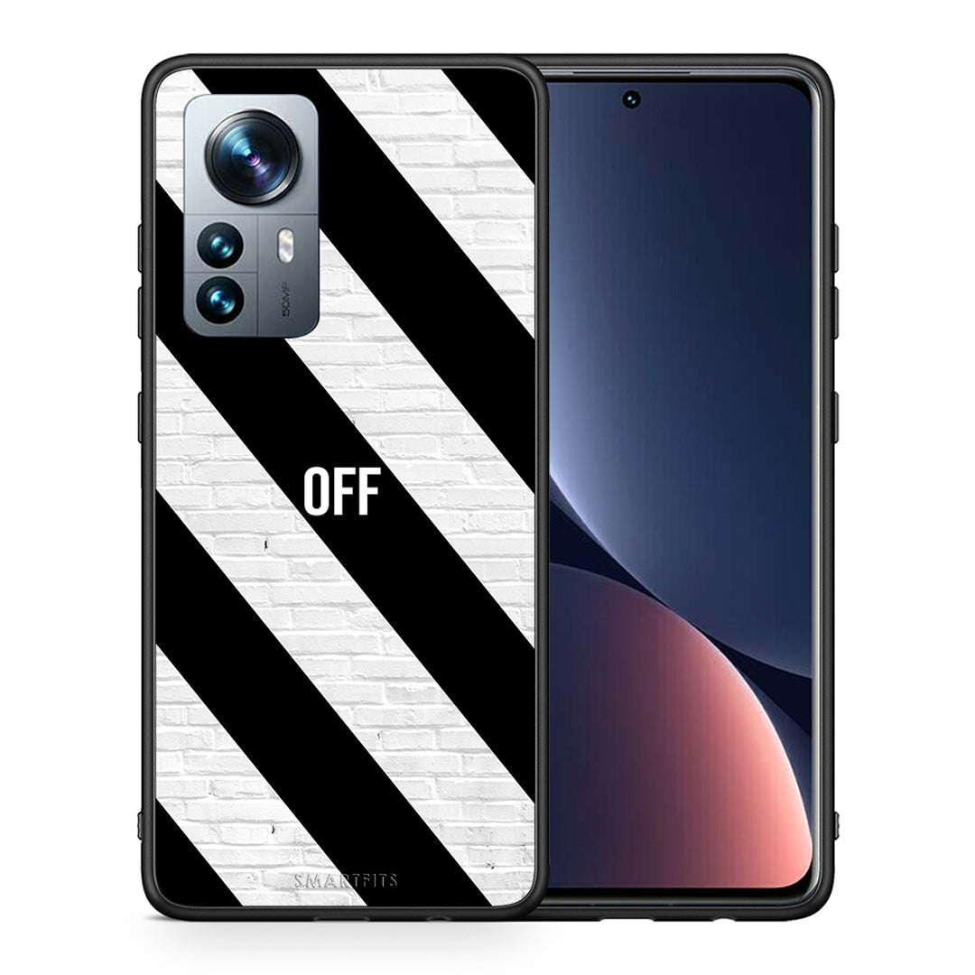 Θήκη Xiaomi 12 Pro Get Off από τη Smartfits με σχέδιο στο πίσω μέρος και μαύρο περίβλημα | Xiaomi 12 Pro Get Off case with colorful back and black bezels
