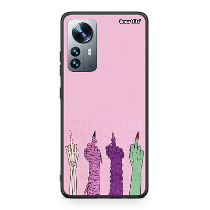 Xiaomi 12 Pro Halloween Be A Lady θήκη από τη Smartfits με σχέδιο στο πίσω μέρος και μαύρο περίβλημα | Smartphone case with colorful back and black bezels by Smartfits