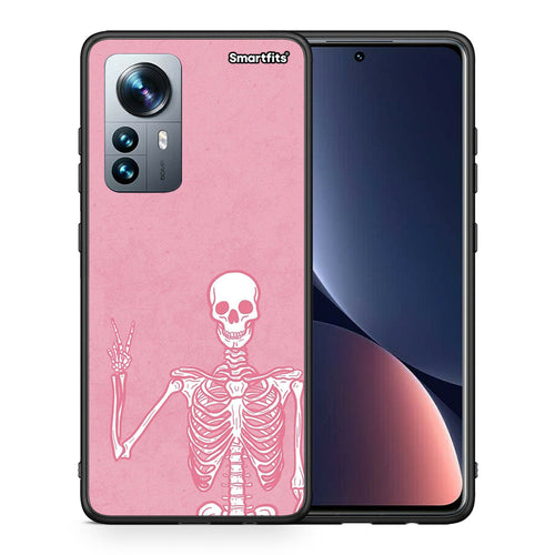 Θήκη Xiaomi 12 Pro Halloween Motivation από τη Smartfits με σχέδιο στο πίσω μέρος και μαύρο περίβλημα | Xiaomi 12 Pro Halloween Motivation case with colorful back and black bezels