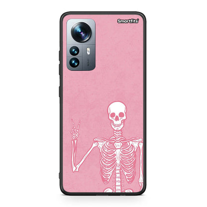 Xiaomi 12 Pro Halloween Motivation θήκη από τη Smartfits με σχέδιο στο πίσω μέρος και μαύρο περίβλημα | Smartphone case with colorful back and black bezels by Smartfits