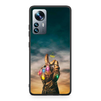 Xiaomi 12 Pro Infinity Snap θήκη από τη Smartfits με σχέδιο στο πίσω μέρος και μαύρο περίβλημα | Smartphone case with colorful back and black bezels by Smartfits