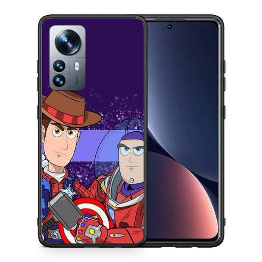 Θήκη Xiaomi 12 Pro Infinity Story από τη Smartfits με σχέδιο στο πίσω μέρος και μαύρο περίβλημα | Xiaomi 12 Pro Infinity Story case with colorful back and black bezels