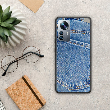 Jeans Pocket - Xiaomi 12 Pro θήκη