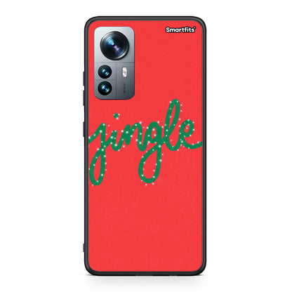 Xiaomi 12 Pro Jingle Xmas θήκη από τη Smartfits με σχέδιο στο πίσω μέρος και μαύρο περίβλημα | Smartphone case with colorful back and black bezels by Smartfits