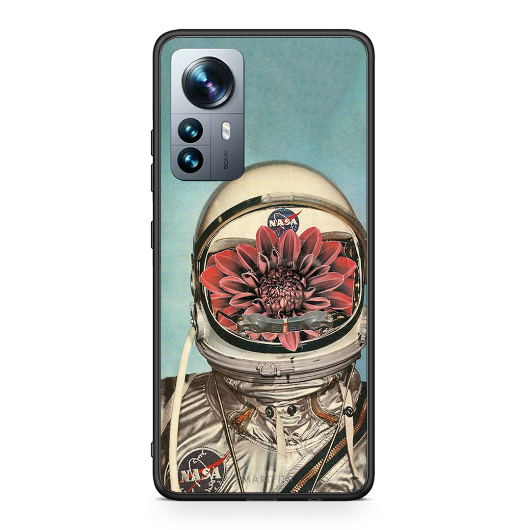 Xiaomi 12 Pro Nasa Bloom θήκη από τη Smartfits με σχέδιο στο πίσω μέρος και μαύρο περίβλημα | Smartphone case with colorful back and black bezels by Smartfits