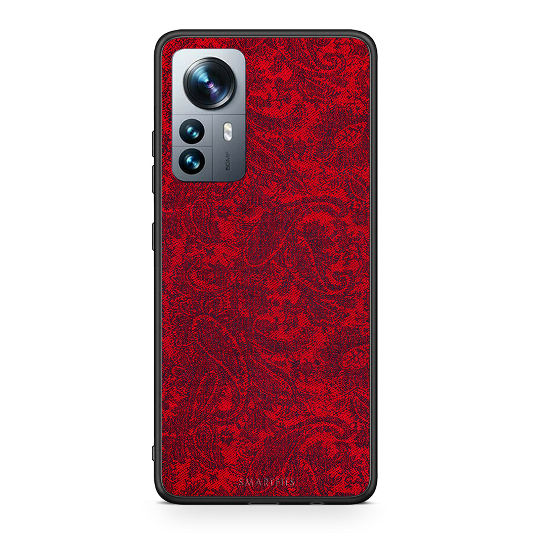 Xiaomi 12 Pro Paisley Cashmere θήκη από τη Smartfits με σχέδιο στο πίσω μέρος και μαύρο περίβλημα | Smartphone case with colorful back and black bezels by Smartfits