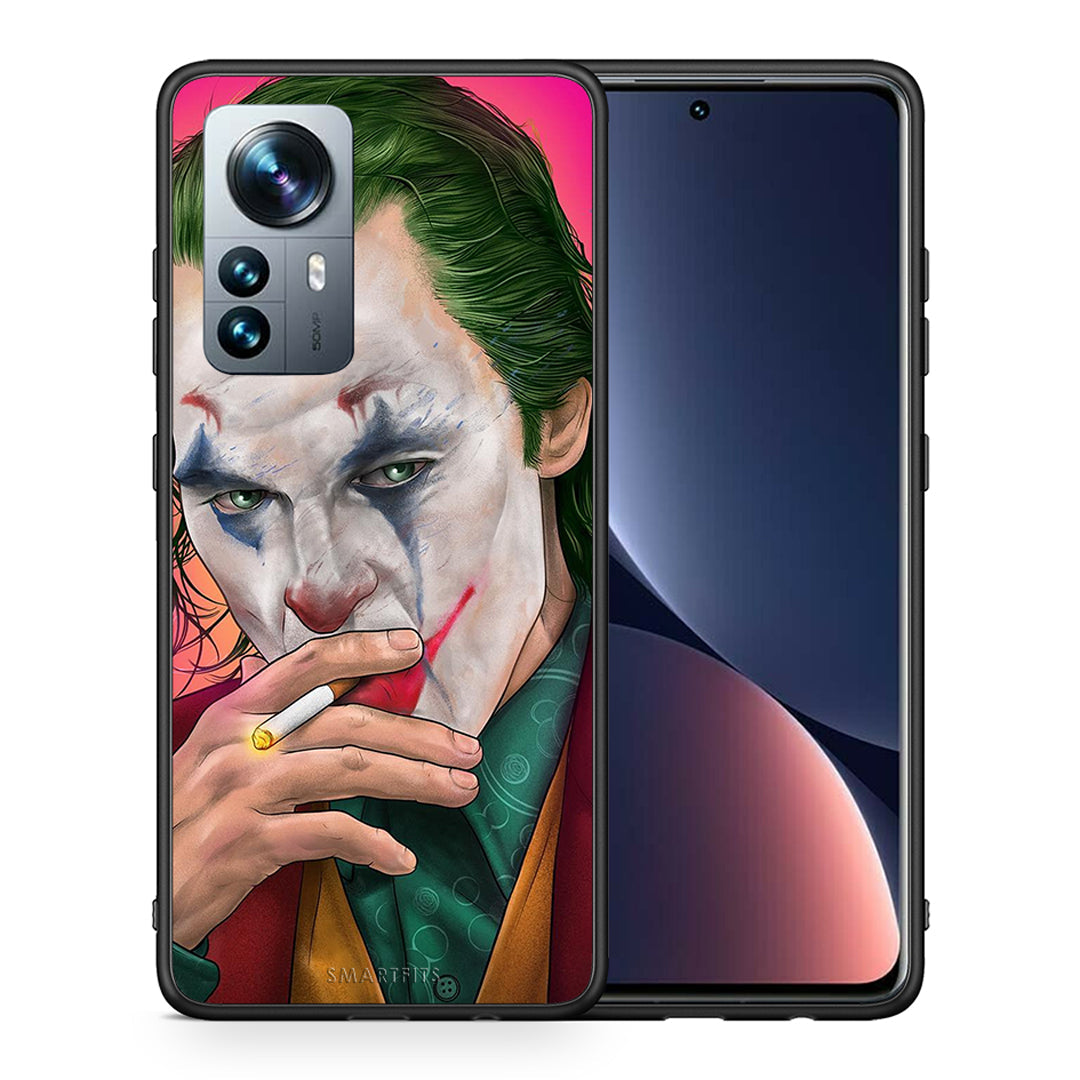 Θήκη Xiaomi 12 Pro JokesOnU PopArt από τη Smartfits με σχέδιο στο πίσω μέρος και μαύρο περίβλημα | Xiaomi 12 Pro JokesOnU PopArt case with colorful back and black bezels