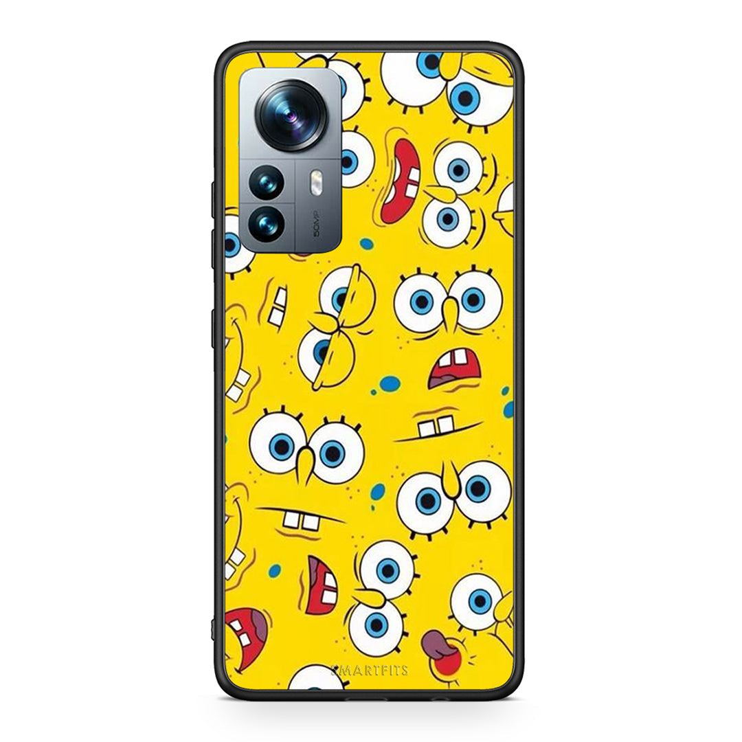 4 - Xiaomi 12 Pro Sponge PopArt case, cover, bumper