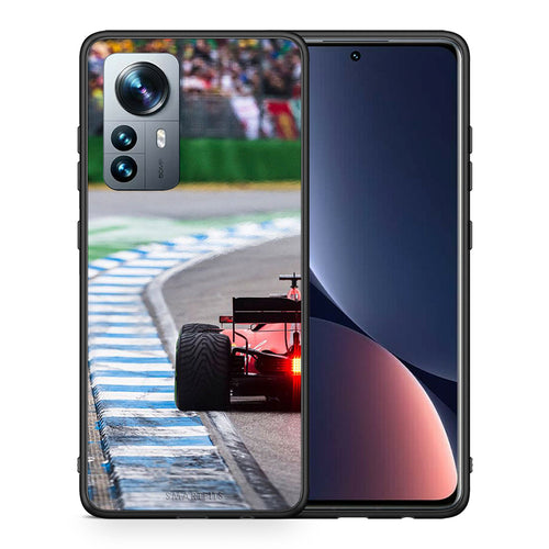 Θήκη Xiaomi 12 Pro Racing Vibes από τη Smartfits με σχέδιο στο πίσω μέρος και μαύρο περίβλημα | Xiaomi 12 Pro Racing Vibes case with colorful back and black bezels