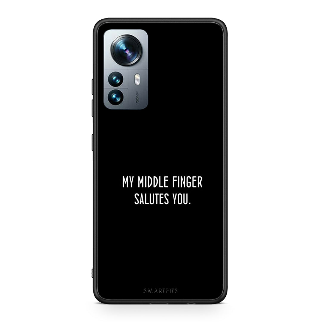 Xiaomi 12 Pro Salute θήκη από τη Smartfits με σχέδιο στο πίσω μέρος και μαύρο περίβλημα | Smartphone case with colorful back and black bezels by Smartfits