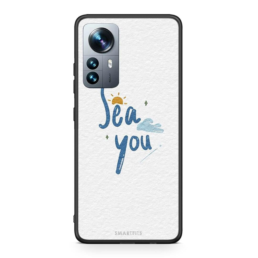 Xiaomi 12 Pro Sea You Θήκη από τη Smartfits με σχέδιο στο πίσω μέρος και μαύρο περίβλημα | Smartphone case with colorful back and black bezels by Smartfits