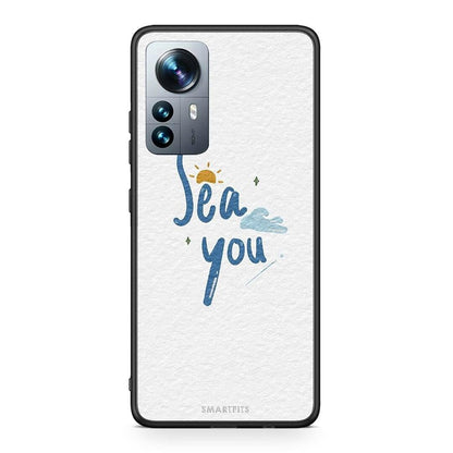 Xiaomi 12 Pro Sea You Θήκη από τη Smartfits με σχέδιο στο πίσω μέρος και μαύρο περίβλημα | Smartphone case with colorful back and black bezels by Smartfits