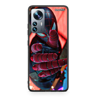 Thumbnail for Xiaomi 12 Pro Spider Hand θήκη από τη Smartfits με σχέδιο στο πίσω μέρος και μαύρο περίβλημα | Smartphone case with colorful back and black bezels by Smartfits
