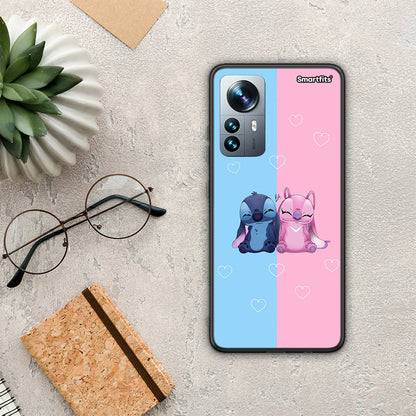 Stitch And Angel - Xiaomi 12 Pro θήκη
