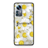 Thumbnail for Xiaomi 12 Pro Summer Daisies Θήκη από τη Smartfits με σχέδιο στο πίσω μέρος και μαύρο περίβλημα | Smartphone case with colorful back and black bezels by Smartfits