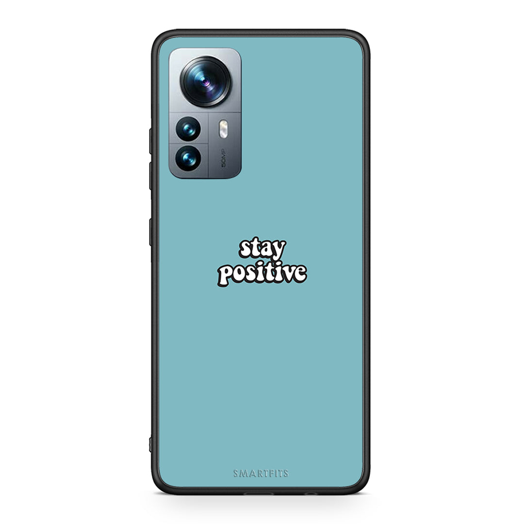 4 - Xiaomi 12 Pro Positive Text case, cover, bumper