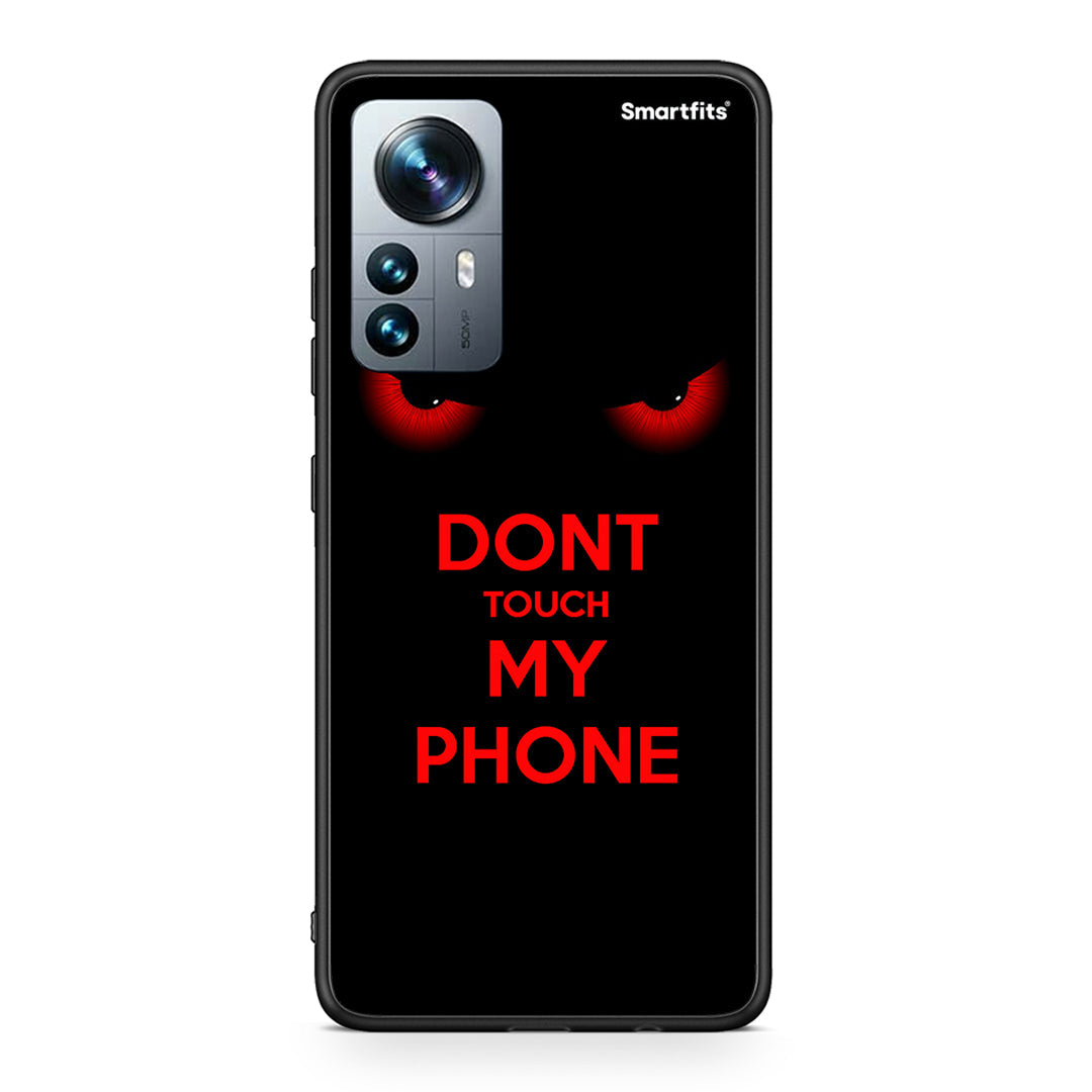 Xiaomi 12 Pro Touch My Phone θήκη από τη Smartfits με σχέδιο στο πίσω μέρος και μαύρο περίβλημα | Smartphone case with colorful back and black bezels by Smartfits
