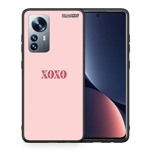 Θήκη Xiaomi 12 Pro XOXO Love από τη Smartfits με σχέδιο στο πίσω μέρος και μαύρο περίβλημα | Xiaomi 12 Pro XOXO Love case with colorful back and black bezels