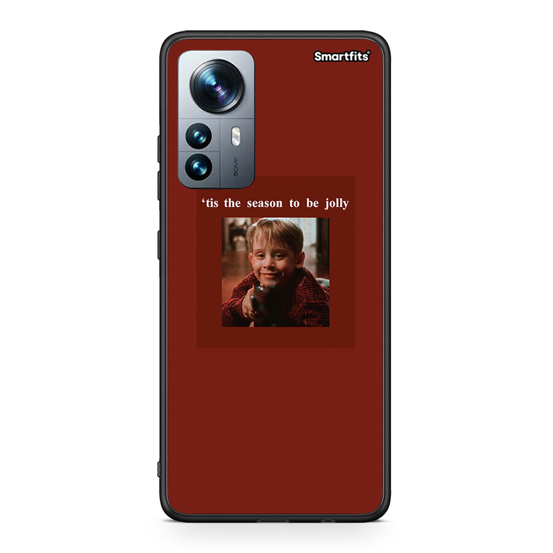 Xiaomi 12 Pro Xmas Ultimate Spirit θήκη από τη Smartfits με σχέδιο στο πίσω μέρος και μαύρο περίβλημα | Smartphone case with colorful back and black bezels by Smartfits