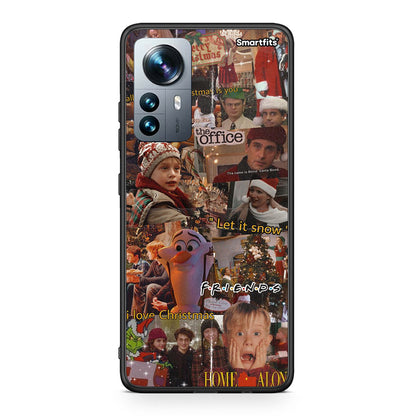 Xiaomi 12 Pro Xmas Wishes θήκη από τη Smartfits με σχέδιο στο πίσω μέρος και μαύρο περίβλημα | Smartphone case with colorful back and black bezels by Smartfits
