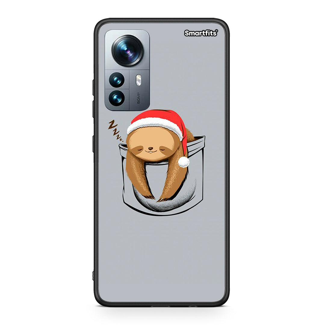 Xiaomi 12 Pro Xmas Zzzz θήκη από τη Smartfits με σχέδιο στο πίσω μέρος και μαύρο περίβλημα | Smartphone case with colorful back and black bezels by Smartfits