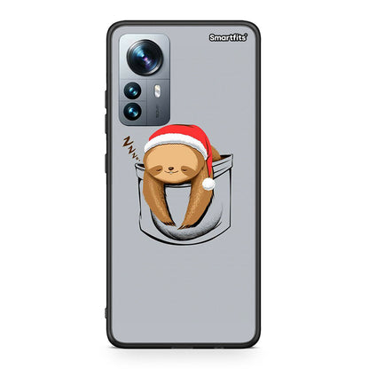 Xiaomi 12 Pro Xmas Zzzz θήκη από τη Smartfits με σχέδιο στο πίσω μέρος και μαύρο περίβλημα | Smartphone case with colorful back and black bezels by Smartfits