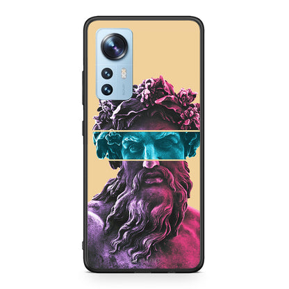Xiaomi 12 / 12X 5G Zeus Art Θήκη Αγίου Βαλεντίνου από τη Smartfits με σχέδιο στο πίσω μέρος και μαύρο περίβλημα | Smartphone case with colorful back and black bezels by Smartfits