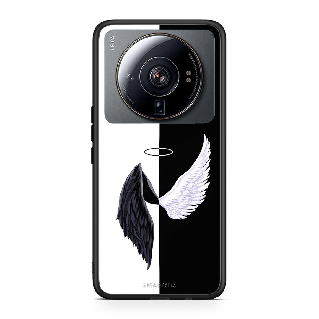 Xiaomi 12S Ultra Angels Demons θήκη από τη Smartfits με σχέδιο στο πίσω μέρος και μαύρο περίβλημα | Smartphone case with colorful back and black bezels by Smartfits