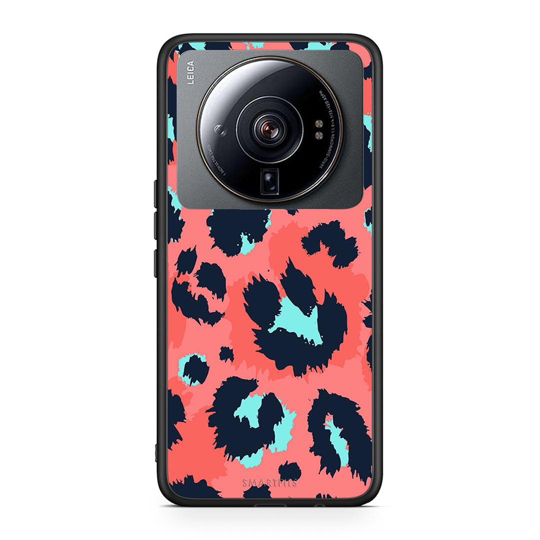 22 - Xiaomi 12S Ultra Pink Leopard Animal case, cover, bumper