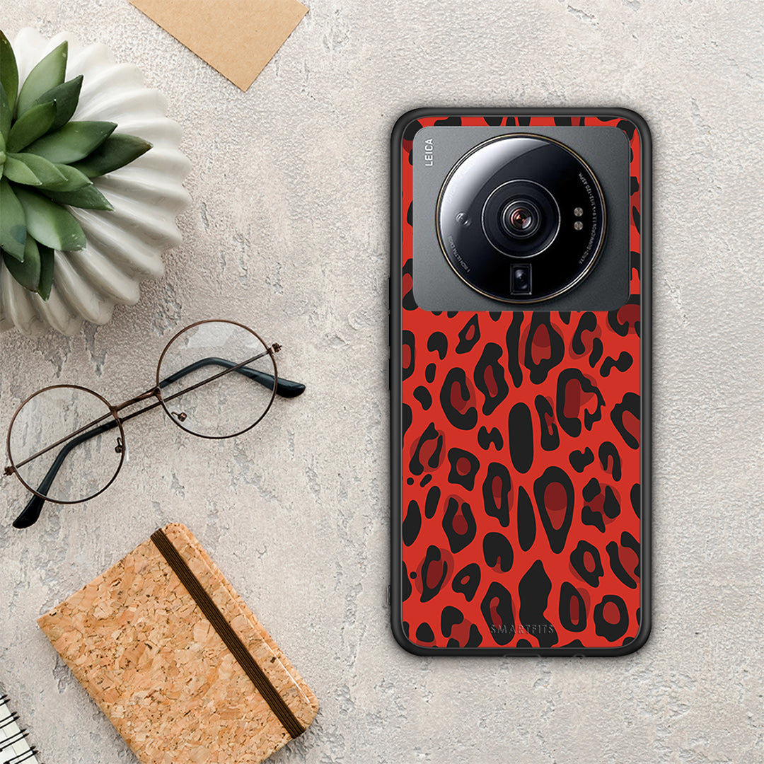 Animal Red Leopard - Xiaomi 12S Ultra θήκη