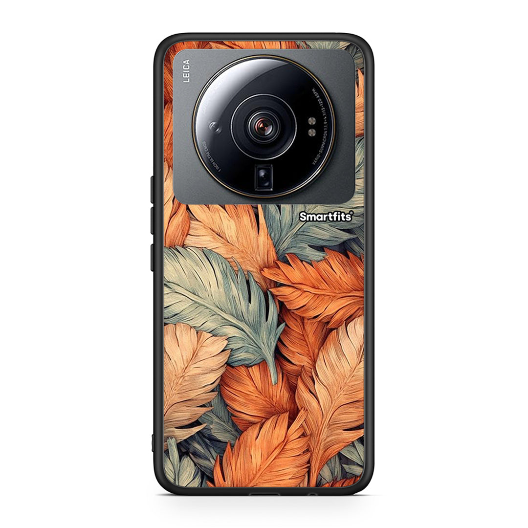 Xiaomi 12S Ultra Autumn Leaves θήκη από τη Smartfits με σχέδιο στο πίσω μέρος και μαύρο περίβλημα | Smartphone case with colorful back and black bezels by Smartfits