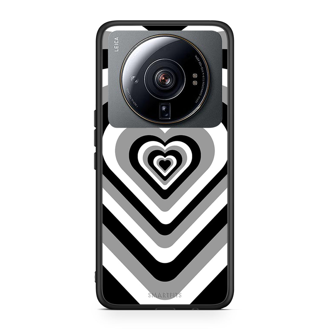 Xiaomi 12S Ultra Black Hearts θήκη από τη Smartfits με σχέδιο στο πίσω μέρος και μαύρο περίβλημα | Smartphone case with colorful back and black bezels by Smartfits