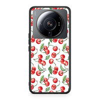 Thumbnail for Xiaomi 12S Ultra Cherry Summer θήκη από τη Smartfits με σχέδιο στο πίσω μέρος και μαύρο περίβλημα | Smartphone case with colorful back and black bezels by Smartfits